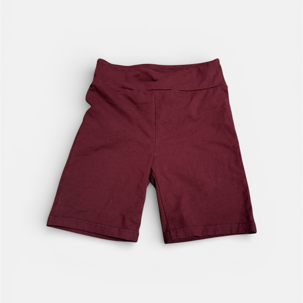 LuLaRoe Women's Deep Burgundy Bike Shorts